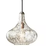Neville Modern Clear Glass 360 Pendant Light Neville Modern Clear Glass 360 Pendant Light