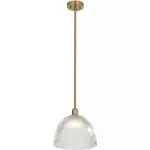 Mellor Modern 12” Ribbed Glass 360 Pendant Light Mellor Modern 12” Ribbed Glass 360 Pendant Light