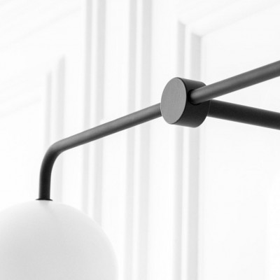 Astair Nordic Metal Multicolored Vanity Sconce Astair Nordic Metal Multicolored Vanity Sconce