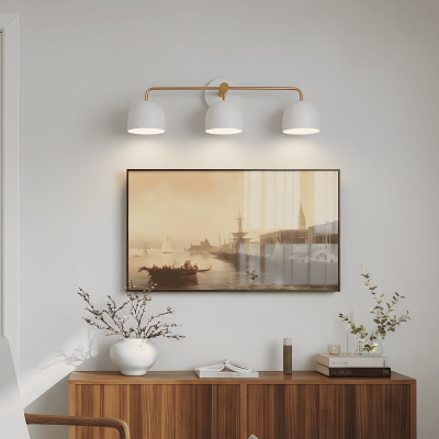 Astair Nordic Metal Multicolored Vanity Sconce Astair Nordic Metal Multicolored Vanity Sconce