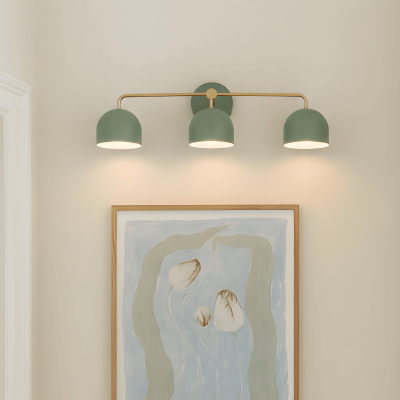 Astair Nordic Metal Multicolored Vanity Sconce Astair Nordic Metal Multicolored Vanity Sconce