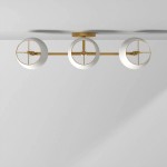 Liryn Minimalist 2/3/4 Heads Fabric Vanity Wall Light