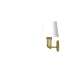 Liryn Minimalist 2/3/4 Heads Fabric Vanity Wall Light