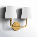 Liryn Minimalist 2/3/4 Heads Fabric Vanity Wall Light