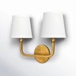 Liryn Minimalist 2/3/4 Heads Fabric Vanity Wall Light