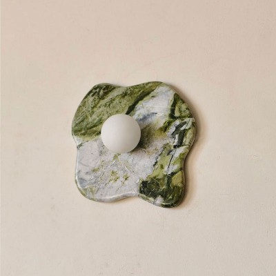 Wolff Japanese Natural Marble LED Wall Light Wolff Japanese Natural Marble LED Wall Light