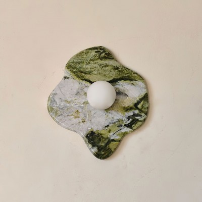 Wolff Japanese Natural Marble LED Wall Light Wolff Japanese Natural Marble LED Wall Light