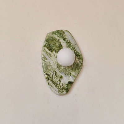 Wolff Japanese Natural Marble LED Wall Light Wolff Japanese Natural Marble LED Wall Light