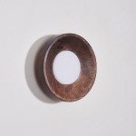 Temperley Japanese Round LED Wood Indoor Wall Light Temperley Japanese Round LED Wood Indoor Wall Light