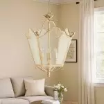 Freud French Vintage 4-Light Glass Pendant Light Freud French Vintage 4-Light Glass Pendant Light
