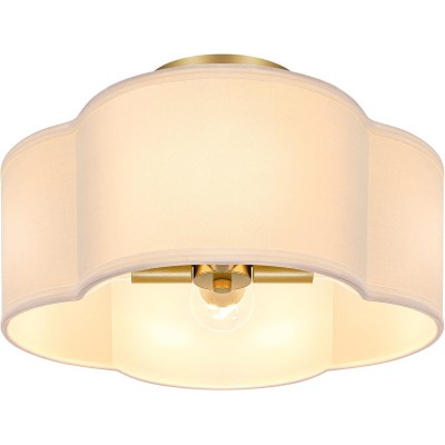 Lisi Modern Fabric Semi Flush Mount Ceiling Light Lisi Modern Fabric Semi Flush Mount Ceiling Light