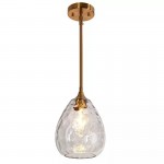 Goad Modern Teardrop Ripple Glass Pendant Light Goad Modern Teardrop Ripple Glass Pendant Light
