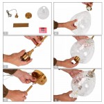 Goad Modern Teardrop Ripple Glass Pendant Light Goad Modern Teardrop Ripple Glass Pendant Light