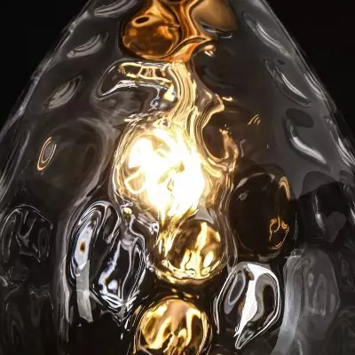 Goad Modern Teardrop Ripple Glass Pendant Light