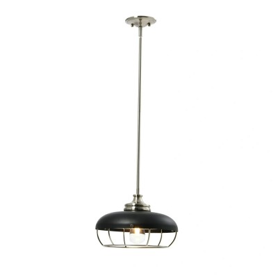 Muir Industrial Caged Dome Metal Pendant Light