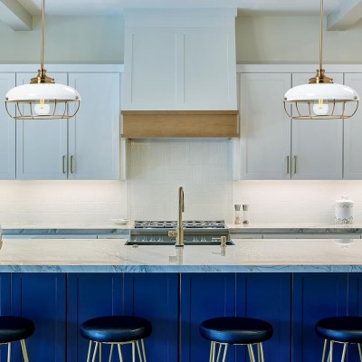 Muir Industrial Caged Dome Metal Pendant Light Muir Industrial Caged Dome Metal Pendant Light