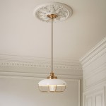 Muir Industrial Caged Dome Metal Pendant Light Muir Industrial Caged Dome Metal Pendant Light