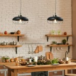 Muir Industrial Caged Dome Metal Pendant Light Muir Industrial Caged Dome Metal Pendant Light