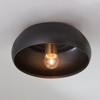 Kalini Farmhouse Round Soft Ceramic Ceiling Light