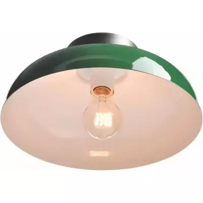 Kinneir Industrial Macarons Semi Flush Mount Metal Ceiling Light Kinneir Industrial Macarons Semi Flush Mount Metal Ceiling Light