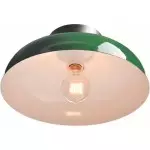 Kinneir Industrial Macarons Semi Flush Mount Metal Ceiling Light