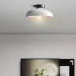 Kinneir Industrial Macarons Semi Flush Mount Metal Ceiling Light