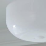 Kronle Schoolhouse Milky White Glass Ceiling Light