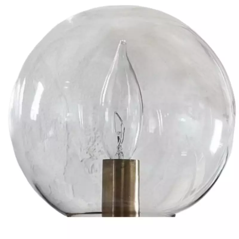 Hempel Minimalist Glass Globe Wall Light