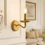 Hempel Minimalist Glass Globe Wall Light