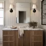 Ashby Vintage Linen Shade Wall Light