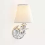 Ashby Vintage Linen Shade Wall Light