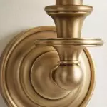 Ashby Vintage Linen Shade Wall Light