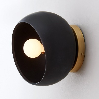 Kalini Farmhouse Round Soft Ceramic Flush Mount Wall Sconce Kalini Farmhouse Round Soft Ceramic Flush Mount Wall Sconce