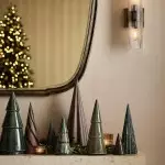 Joanna Modern 2/3 Light Ribbed Fluted Glass Wall Light