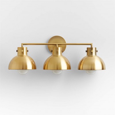 York Minimalist 3-Light Glass Globe Metal Wall Light York Minimalist 3-Light Glass Globe Metal Wall Light