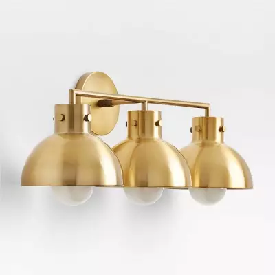 York Minimalist 3-Light Glass Globe Metal Wall Light York Minimalist 3-Light Glass Globe Metal Wall Light