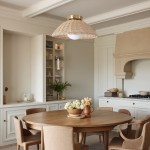 Allyson Farmhouse Rattan Flush Mount Ceiling Light