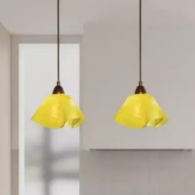 Lise Creative Colorful Flower Cloud Glass Pendant Light Lise Creative Colorful Flower Cloud Glass Pendant Light
