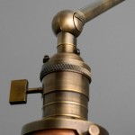 Hugo Industrial Metal Swing Arm Conical Wall Lilght