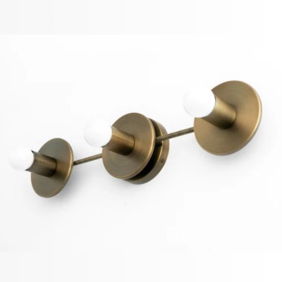 Marnie Nordic Colorful 3 Light Vanity Wall Light Marnie Nordic Colorful 3 Light Vanity Wall Light