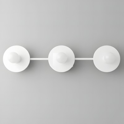 Marnie Nordic Colorful 3 Light Vanity Wall Light Marnie Nordic Colorful 3 Light Vanity Wall Light