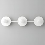 Marnie Nordic Colorful 3 Light Vanity Wall Light