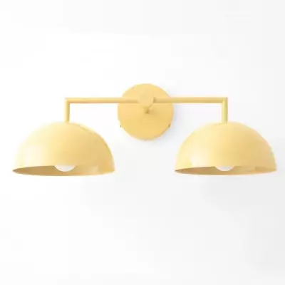 Burton Modern Nordic Morandi 2-Light Metal Wall Light Burton Modern Nordic Morandi 2-Light Metal Wall Light