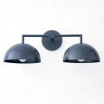 Burton Modern Nordic Morandi 2-Light Metal Wall Light