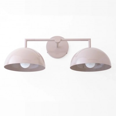 Burton Modern Nordic Morandi 2-Light Metal Wall Light Burton Modern Nordic Morandi 2-Light Metal Wall Light