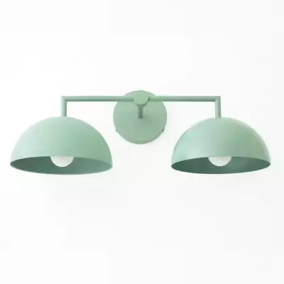 Burton Modern Nordic Morandi 2-Light Metal Wall Light Burton Modern Nordic Morandi 2-Light Metal Wall Light
