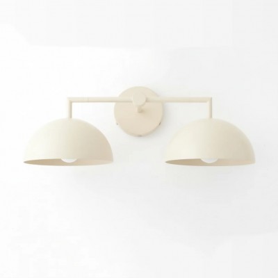 Burton Modern Nordic Morandi 2-Light Metal Wall Light Burton Modern Nordic Morandi 2-Light Metal Wall Light