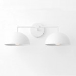 Burton Modern Nordic Morandi 2-Light Metal Wall Light