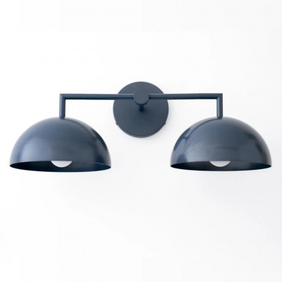 Burton Modern Nordic Morandi 2-Light Metal Wall Light Burton Modern Nordic Morandi 2-Light Metal Wall Light
