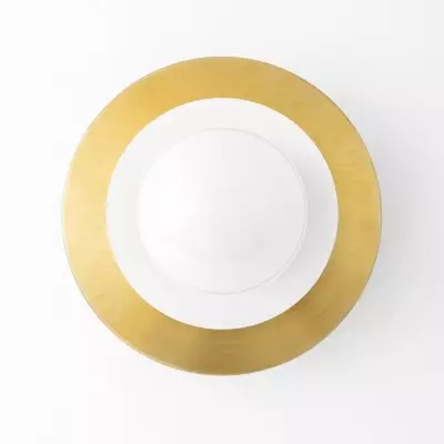 Ilincic Modern Morandi Globe Brass Ceiling Light Ilincic Modern Morandi Globe Brass Ceiling Light